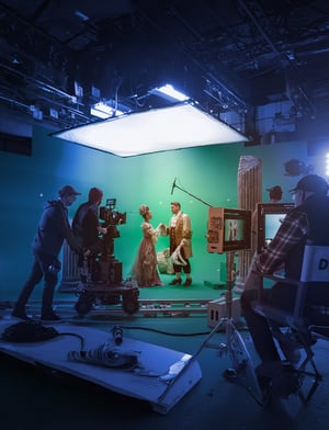 Set/Estudio/Foro de grabación en la realización de una producción audiovisual | House of Films