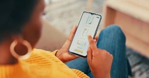 Compra en app mostrando buen ux para ecommerce uix
